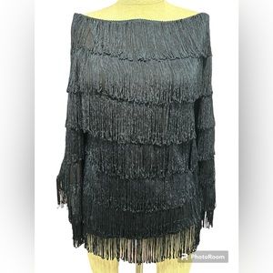 Women’s fringe top